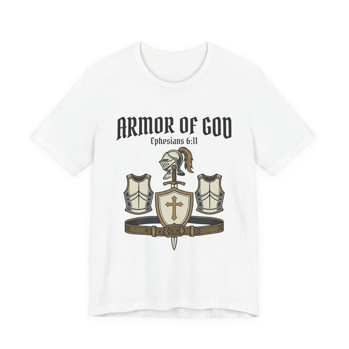 Armor of God T-Shirt — Ephesians 6:11 Christian Faith Tee