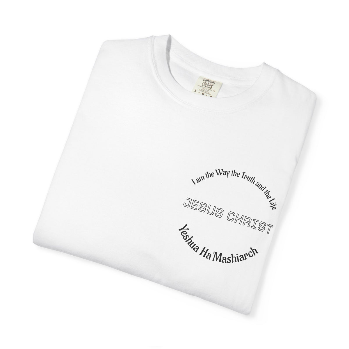 John 14:6 Cross T-Shirt — "No One Can Come to the Father" Christian Faith Tee