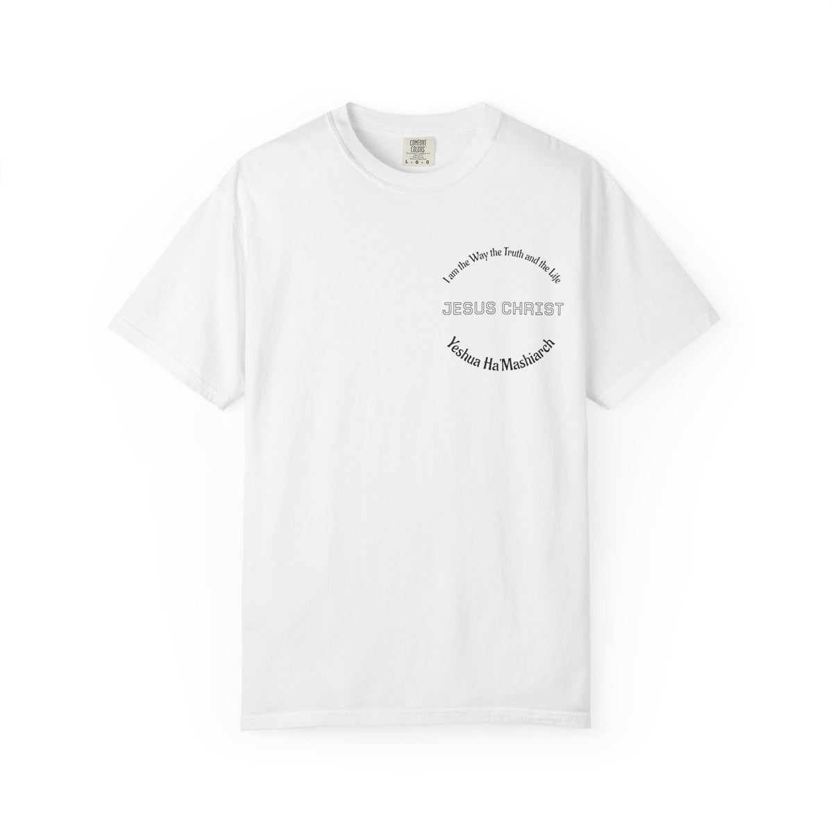 John 14:6 Cross T-Shirt — "No One Can Come to the Father" Christian Faith Tee