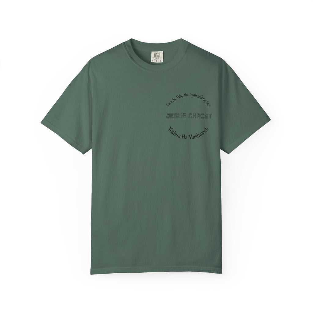 John 14:6 Cross T-Shirt — "No One Can Come to the Father" Christian Faith Tee