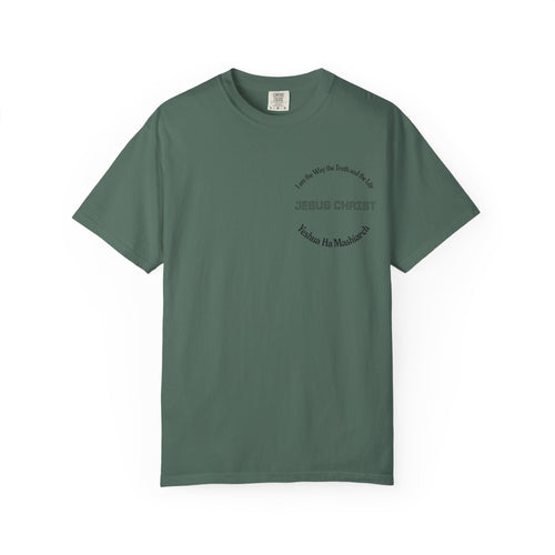 John 14:6 Cross T-Shirt — "No One Can Come to the Father" Christian Faith Tee