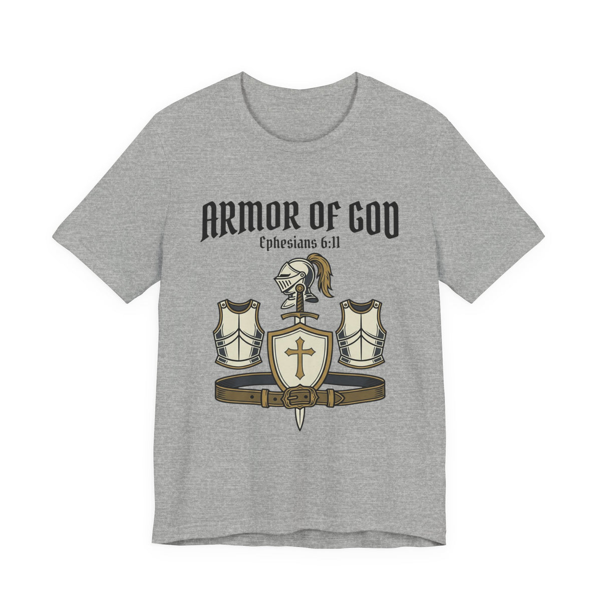 Armor of God T-Shirt — Ephesians 6:11 Christian Faith Tee