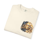 T-shirt featuring "Let There Be Light" — Genesis scripture and bold lettering, front and back design — Kingdom Stuff NZ; strong conviction