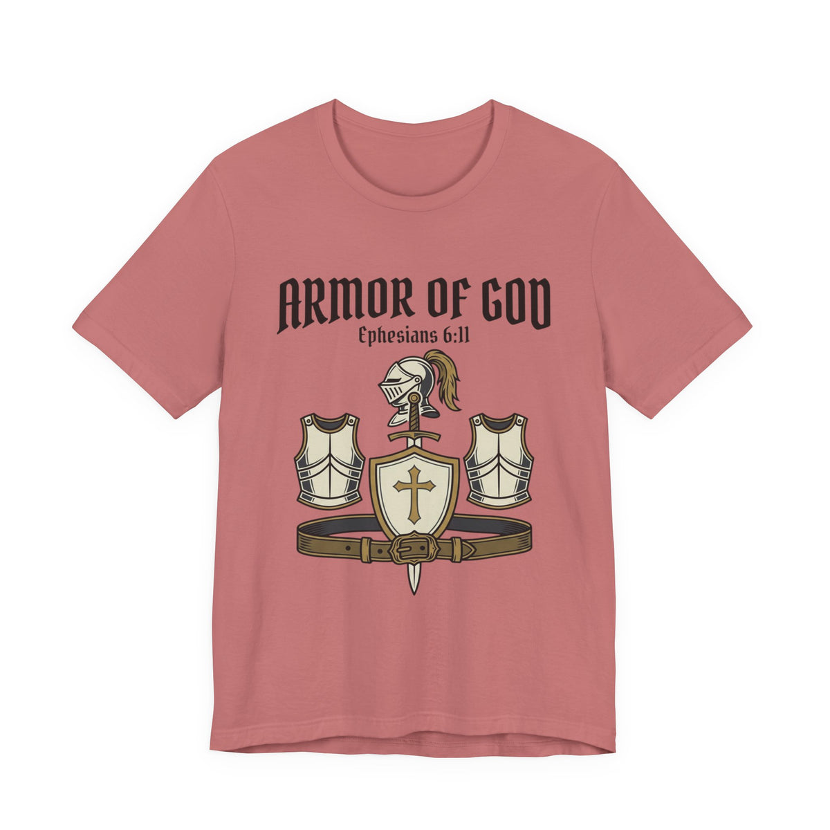 Armor of God T-Shirt — Ephesians 6:11 Christian Faith Tee