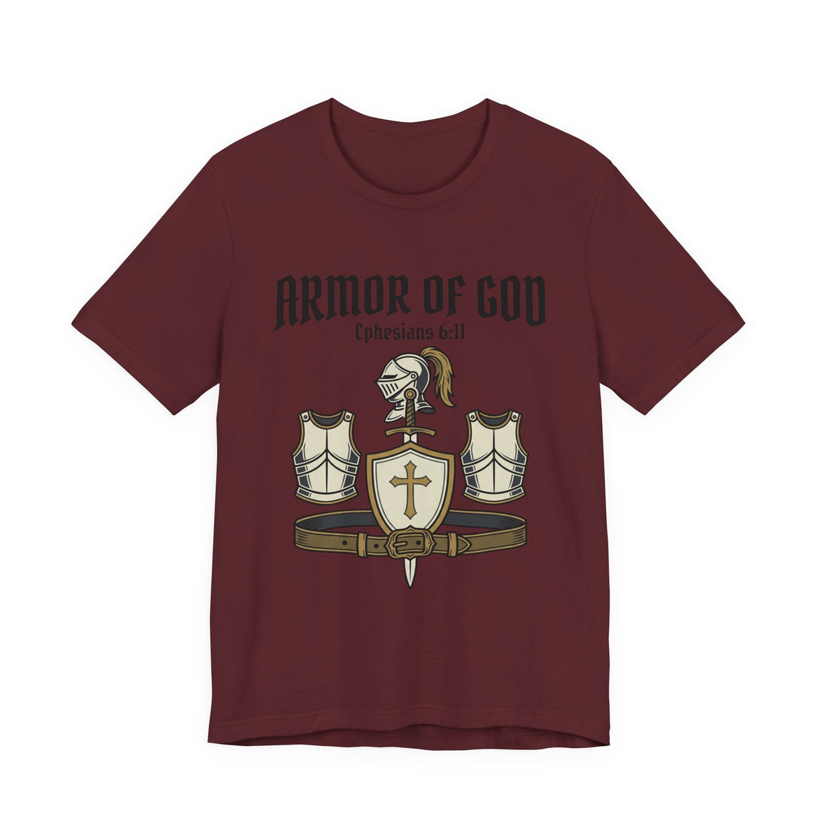 Armor of God T-Shirt — Ephesians 6:11 Christian Faith Tee