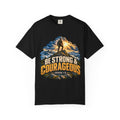 Be Strong & Courageous T-Shirt — Joshua 1:9 Christian Faith Tee