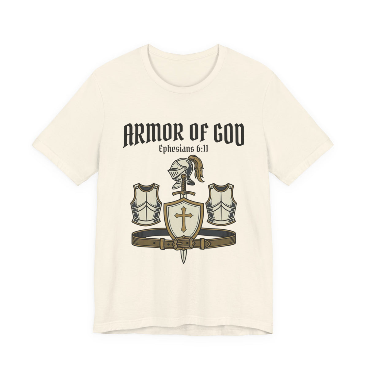 Armor of God T-Shirt — Ephesians 6:11 Christian Faith Tee