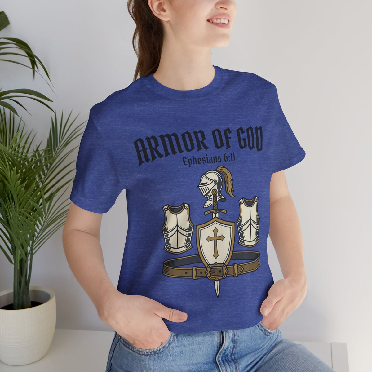 Armor of God T-Shirt — Ephesians 6:11 Christian Faith Tee